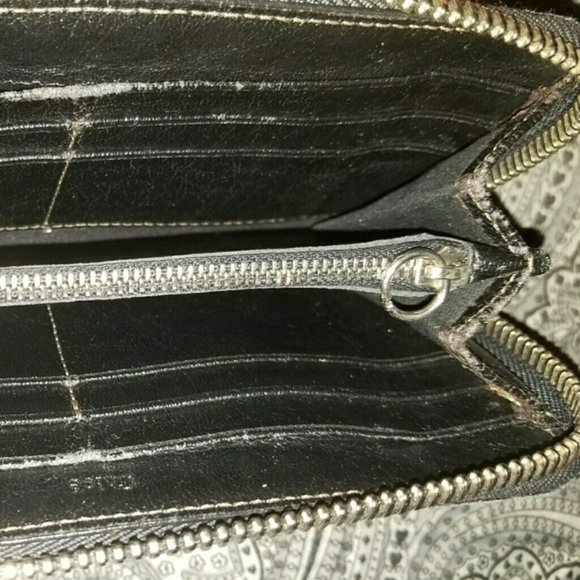 Chloe long black gold brown silver eclipse Wallet - Picture 3 of 6